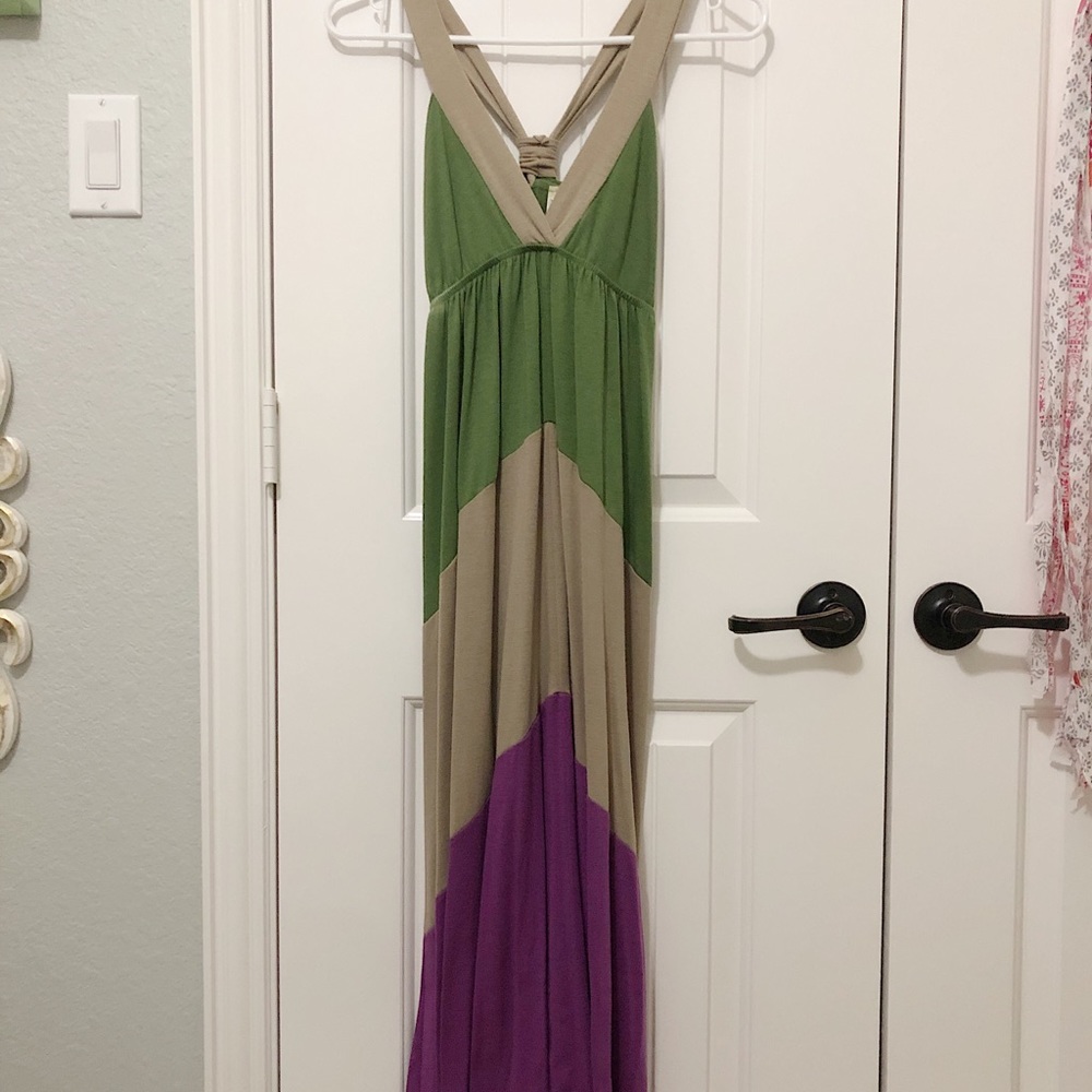Striped Maxi Dress